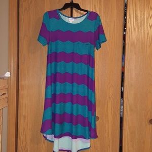 LuLaRoe Carly small chevron